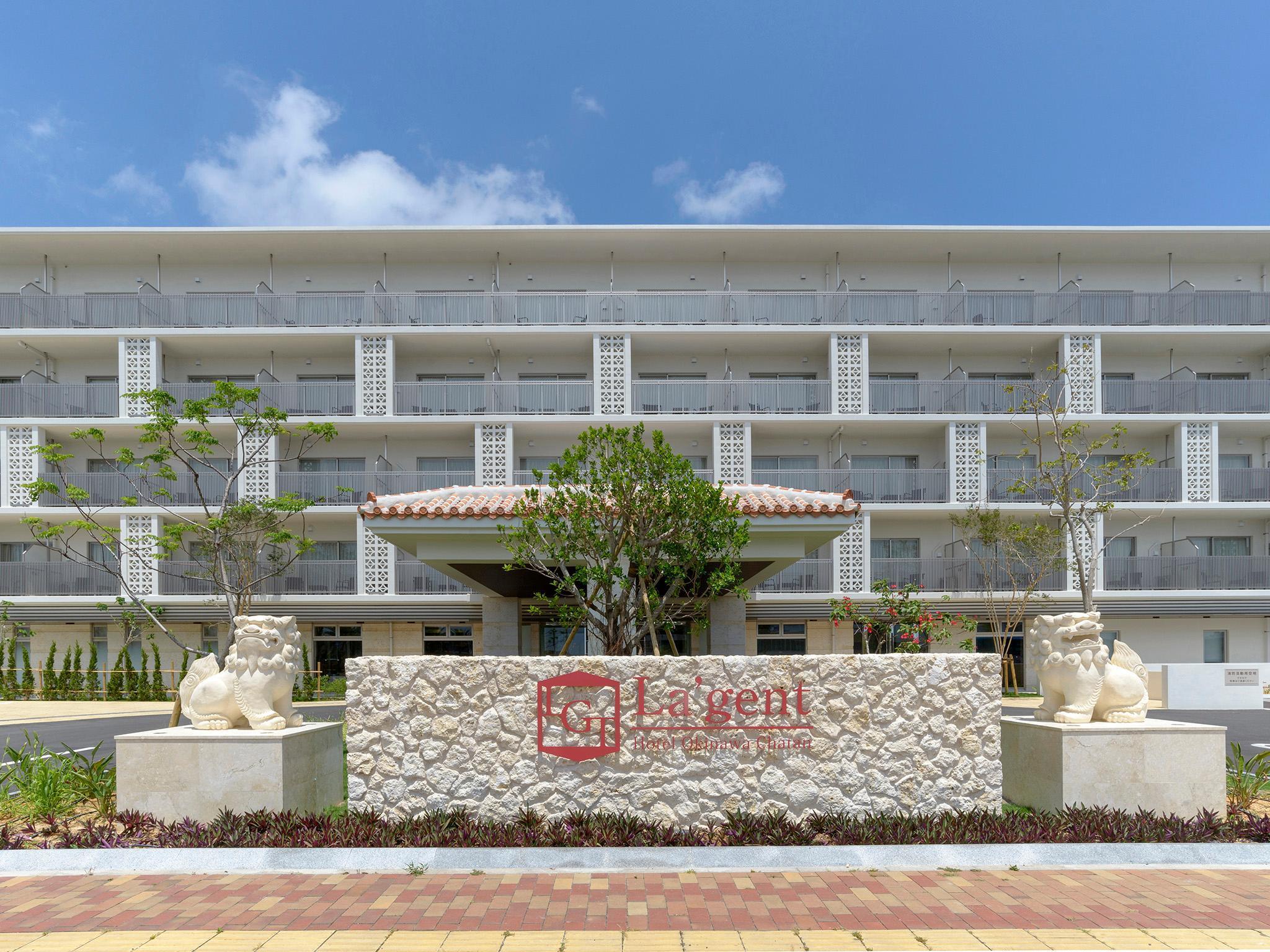 La'Gent Hotel Okinawa Chatan Hotel And Hostel Exterior photo