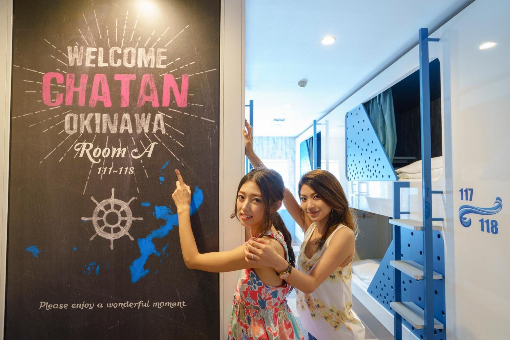 La'Gent Hotel Okinawa Chatan Hotel And Hostel Exterior photo